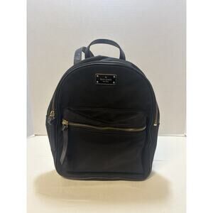 Kate Spade Wilson Road Bradley Backpack Black Nylon Bag Canvas